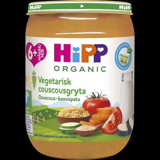 Hipp 2 x Vegetarisk Couscousgryta