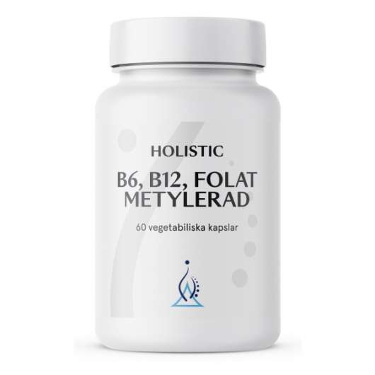 Holistic B6, B12 Folat Metylerad 60 kaps