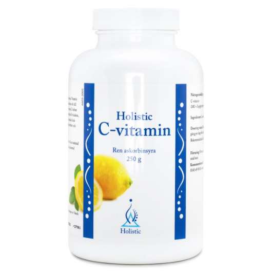 Holistic C-vitamin Askorbinsyra, 250 g