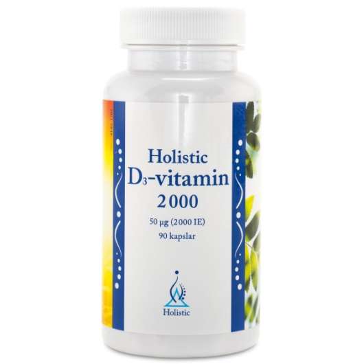 Holistic D3-vitamin 2000 IE 90 kaps 2000 IE