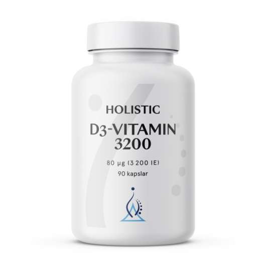 Holistic D3-vitamin 3200 IE