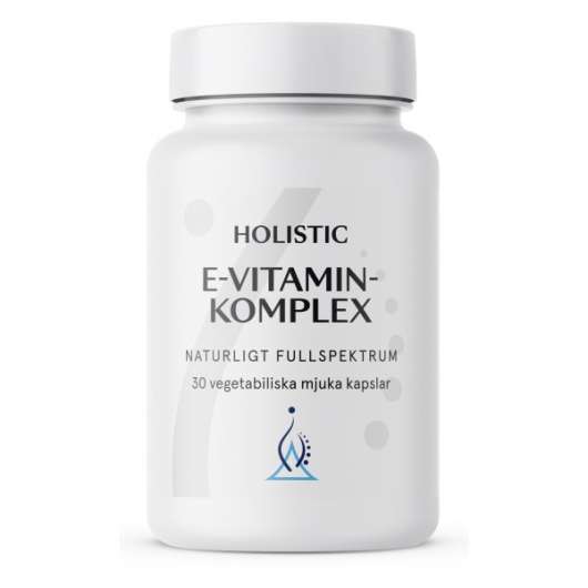 Holistic E-Vitaminkomplex, 30 kaps