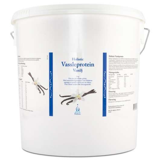 Holistic Vassleprotein, Vanilj, 5 kg