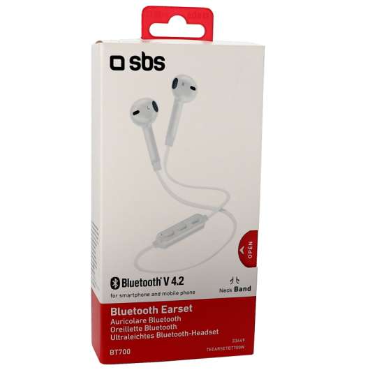 Hörlurar In-Ear Bluetooth Vit - 50% rabatt