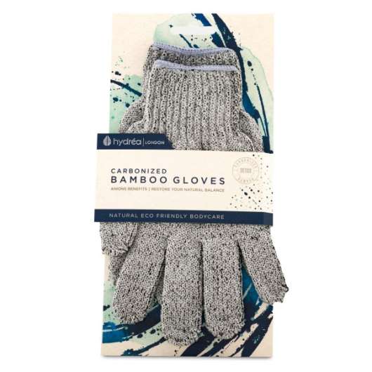 Hydrea London Carbonised Exfoliating Gloves