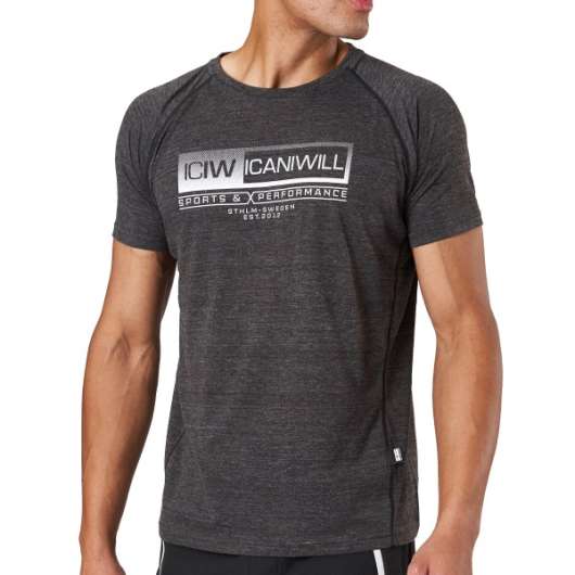 ICIW Perform Tri-blend Standard Fit T-shirt S Graphite