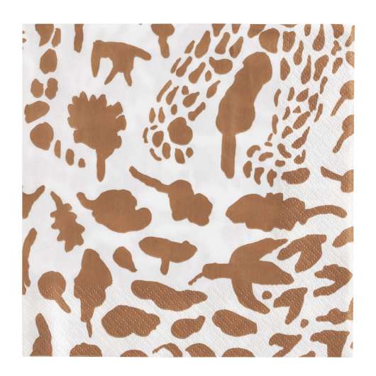 Iittala - Oiva Toikka Collection Servett Cheetah 33x33 cm Brun