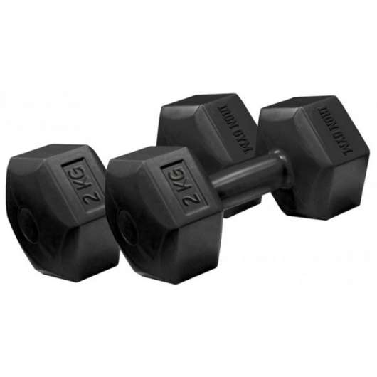 Iron Gym Fixed Hex Dumbbell