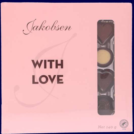 Jakobsen Chokladask With Love