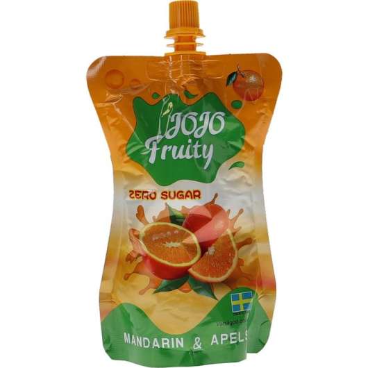Jojo Fruity 4 x Dryck Mandarin/Apelsin