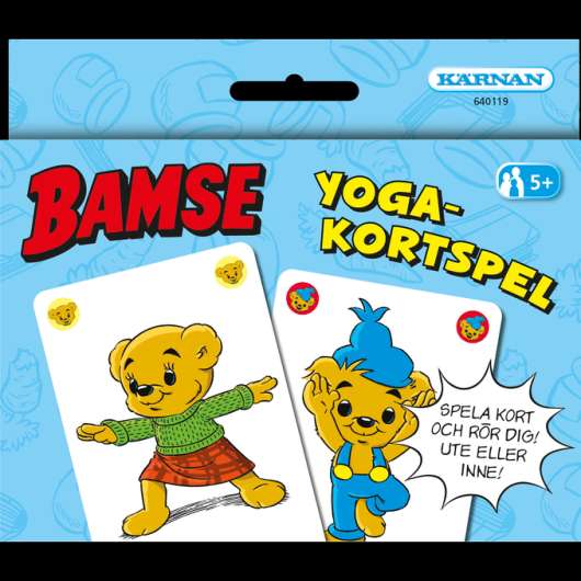 Kärnan Kortspel Bamse Yoga