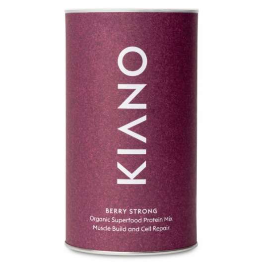 KIANO Proteinpulver, Berry Strong, 500 g