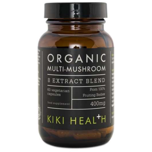 Kiki Health Organic 8 Mushroom Extract Blend 60 kaps
