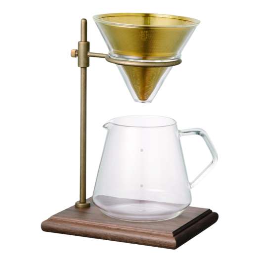 Kinto - Slow Coffee Bryggset för 4 koppar med ställning