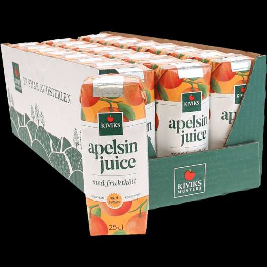 Kiviks Musteri Kivik Apelsinjuice 24-pack