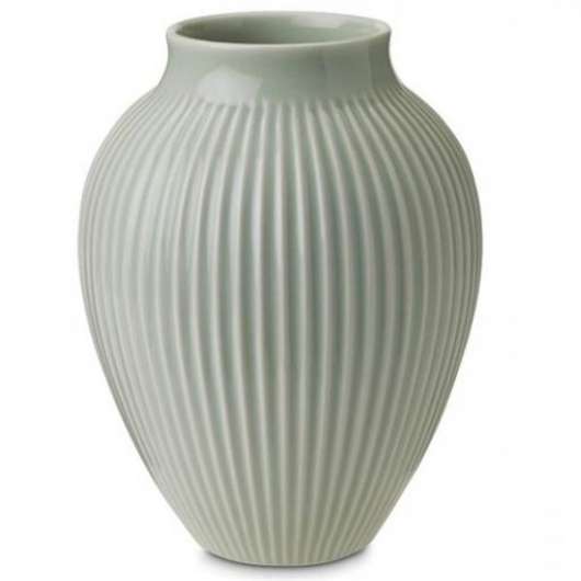 Knabstrup Keramik - Ripple Vas 20 cm Mint