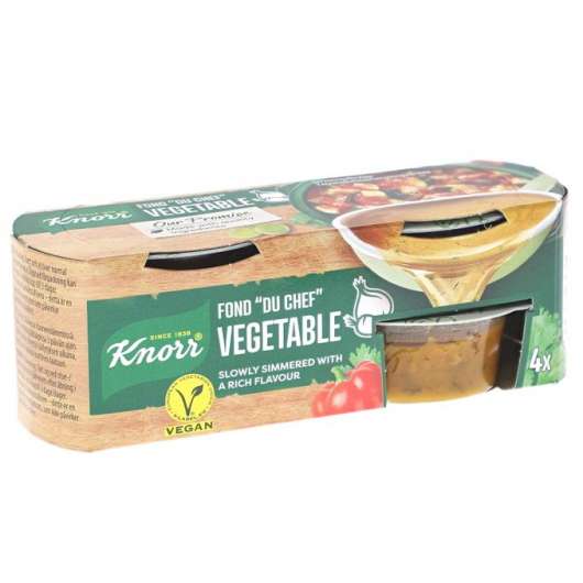 Knorr 2 x Fond Koncentrerad Vegetable 4-pack