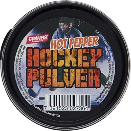 konfekta 3 x Hockeypulver Hot Pepper