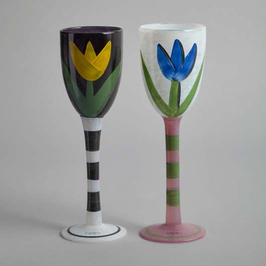Kosta Boda - SÅLD "Tulipa" Pokaler 15,5 cm 2 st