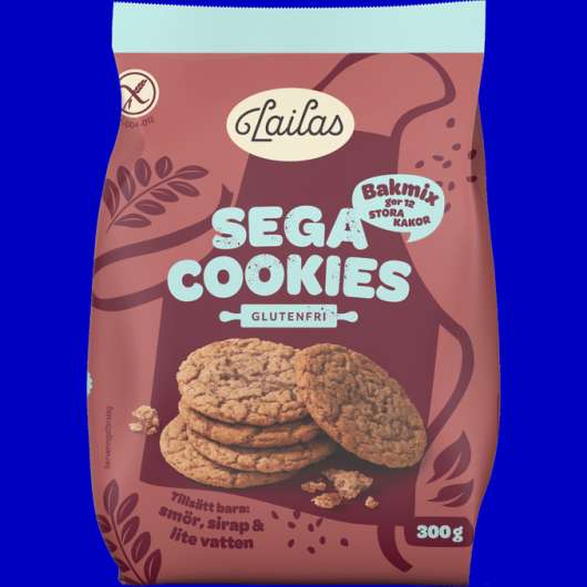 Lailas Bakmix Sega Cookies Glutenfri