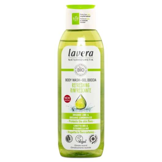 Lavera Body Wash, 250 ml, Refreshing
