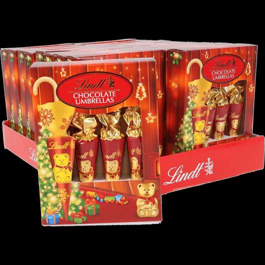 Lindt Chokladparaply Teddy 18-pack