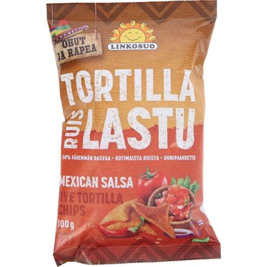 Linkosuo Råg Tortilla Chips Mexican Salsa