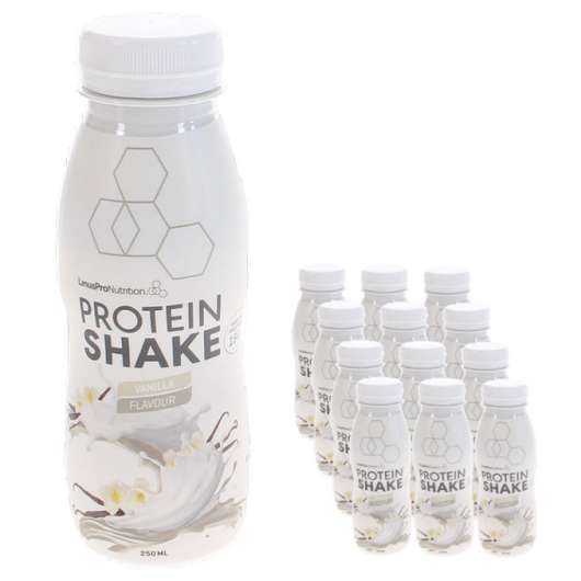LinusPro Nutrition Proteinshake Vanilj 12-pack