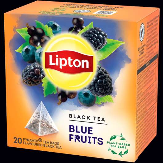 Lipton 2 x Svart Te Blue Fruits