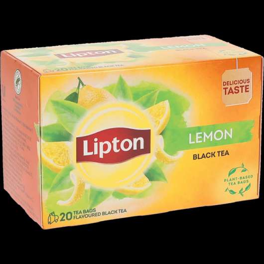 Lipton 2 x Svart Te Lemon