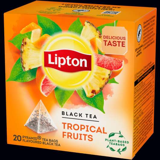 Lipton Svart Te Tropical Fruit