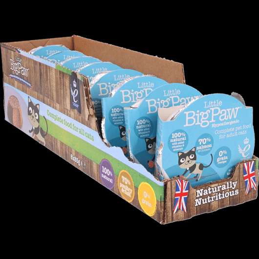 Little Big Paws Lax Mousse 8-pack