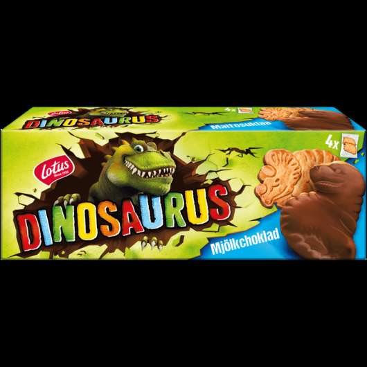 LOTUS 3 x Kex Dinosaurus Mjölkchoklad