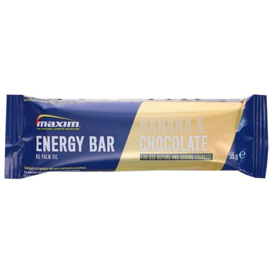 Maxim 2 x Energi bar Banan Choklad