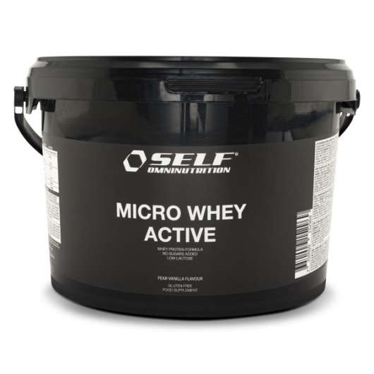 Micro Whey Active, Jordgubb, 1 kg