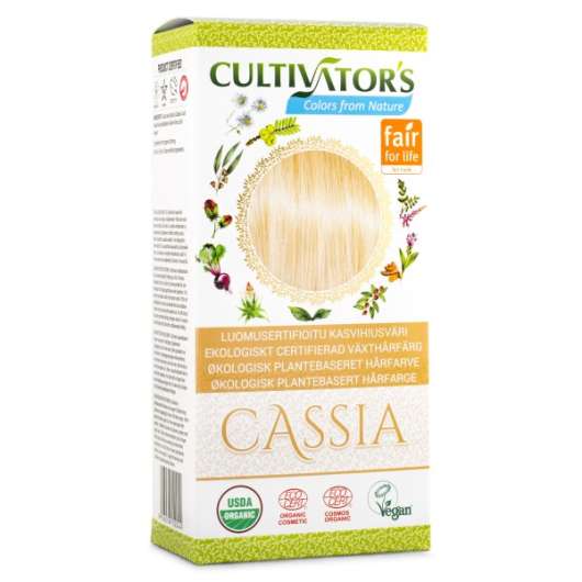Miraz Organic Cultivators Hair Colors 1 st Cassia