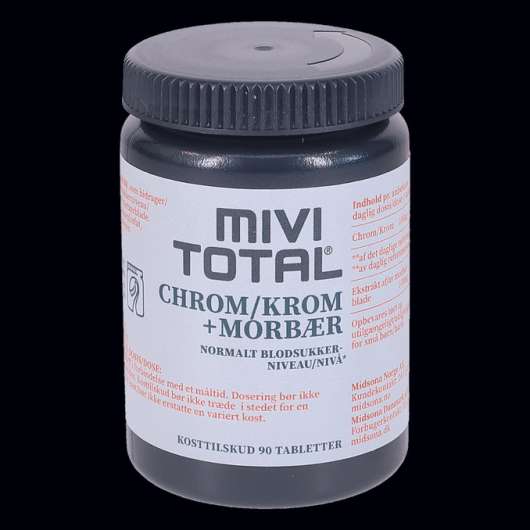 MIVI Krom + Mullbär Tabletter