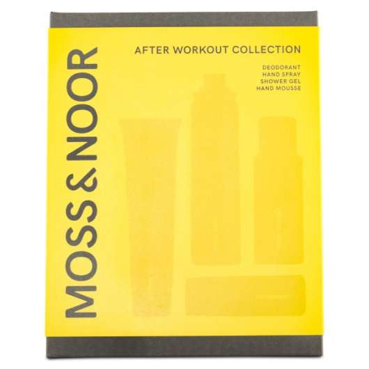 Moss & Noor After Workout Collection Gift Box 1 st Fresh Grapefruit