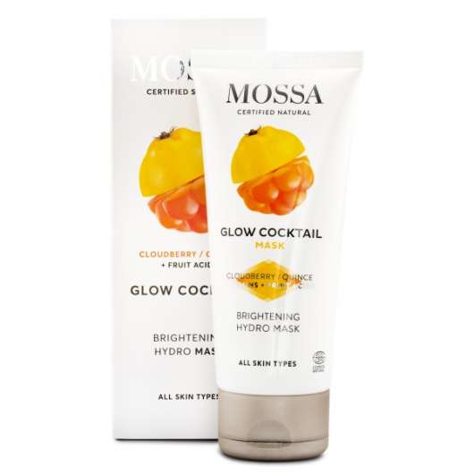 Mossa Glow Cocktail Brightening Hydro Mask, 60 ml