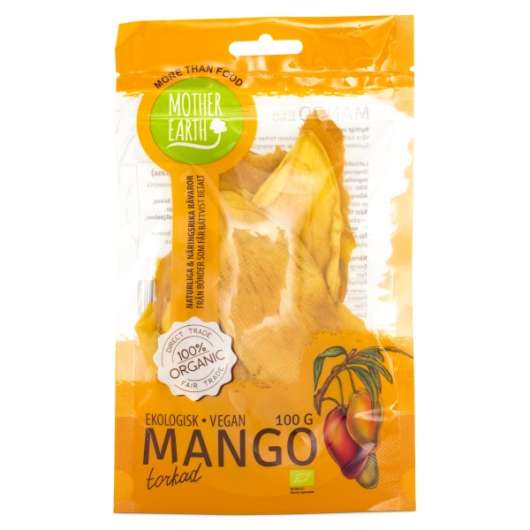 Mother Earth Mango Torkad EKO 100 g