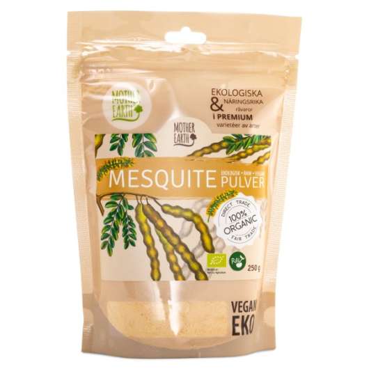 Mother Earth Mesquitepulver RAW & EKO 250 g
