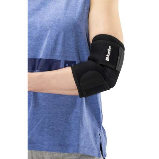 Mueller Adjustable Elbow Support One size Svart