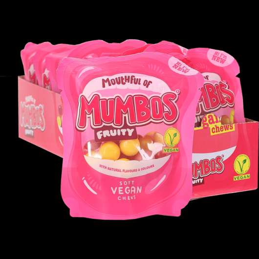 Mumbo’s Fruity Fruktkola Vegansk 16-pack