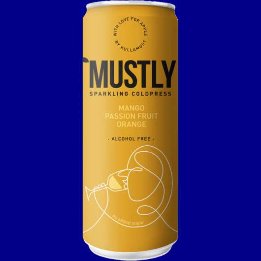 Mustly Mango Passion Sparkling Coldpress