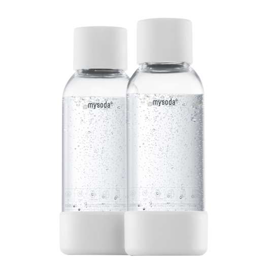 MySoda - MySoda Flaska till Kolsyremaskin 2-pack 0,5  L  White
