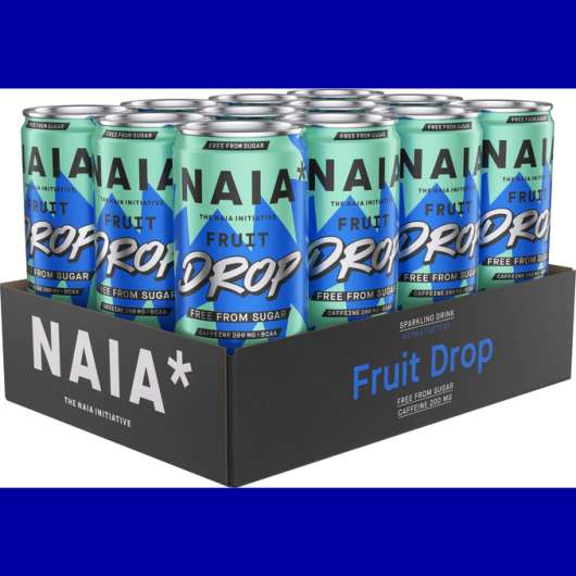 Naia Energidryck Fruit Drop 12-pack