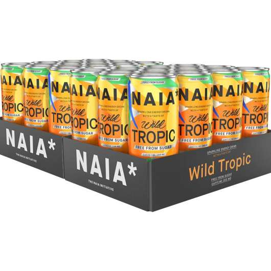 Naia Energidryck Wild Tropic 24-pack