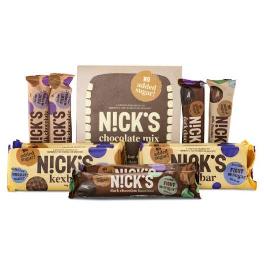Nicks Mixed Box Chocolate 12-pack