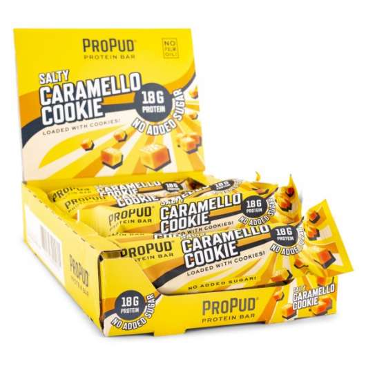 Njie ProPud Protein Bar Salty Caramello Cookie 12-pack