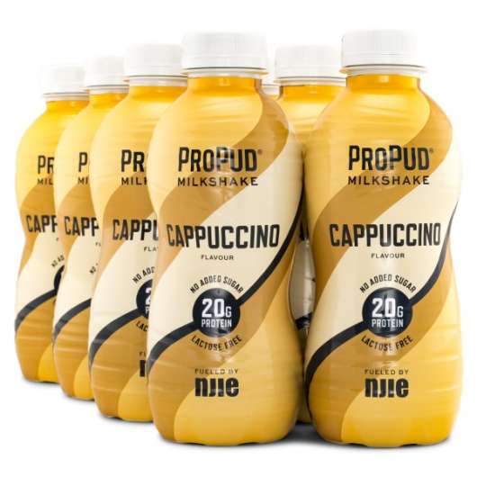 Njie ProPud Protein Milkshake Cappuccino 8-pack